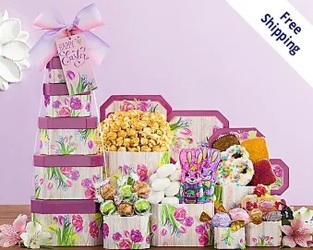 Springtime Tower<br><b>FREE GROUND SHIPPING! from Flowers All Over.com 