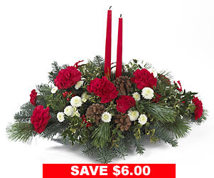 FTD Lights Of The Season Centerpiece