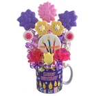 Birthday Wishes lollipop bouquet