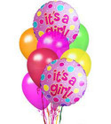 It's A Girl Balloon Bouquet