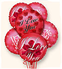 I Love You Balloon Bouquet