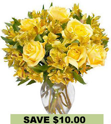 Sunburst Rose Bouquet