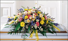 The FTD Heavenly Scented Casket Spray