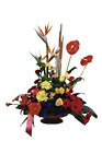 Indonesia- Arrangement of Mixed Cut Flowers
