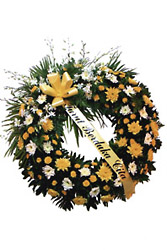 Indonesia- Funeral Wreath