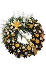 Indonesia- Funeral Wreath