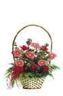 Turkmenistan-High Arrangement of Cut Flowers