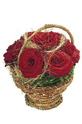 Moldova-Red Rose Basket 