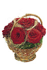 Turkmenistan-Red Rose Basket