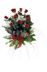 Slovakia- Red Rose Bouquet