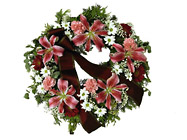 Romania- Wreath with Ribbon