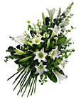 White Lily Spray