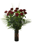 12 luxury long stemmed Red Roses