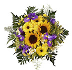 Lithuania-Bouquet of Seasonal Flowers