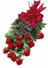 One Dozen Long Stem Red Roses Boxed