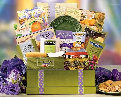 Gourmet Delight Gift Basket from Flowers All Over.com 