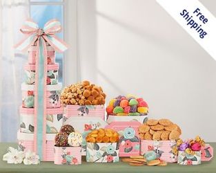 Springtime Tower<br><b>FREE SHIPPING! from Flowers All Over.com