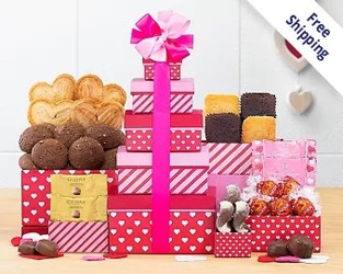 Tower of Hearts<br><b>FREE GROUND SHIPPING! from Flowers All Over.com 