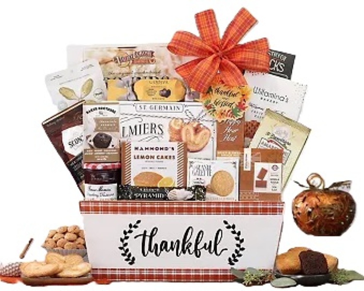 Thankful Harvest Gift Basket <b> from Flowers All Over.com 