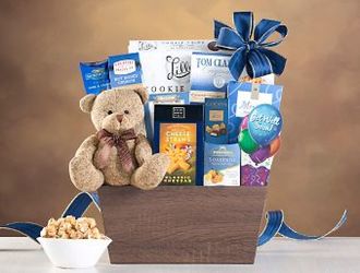 Bear Hugs - Get Well Basket<b> from Flowers All Over.com 