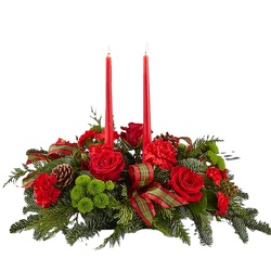 FTD's By the Candlelight Centerpiece<b> from Flowers All Over.com 