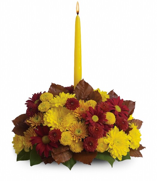 Nature's Bounty Centerpiece<br><b>FREE DELIVERY from Flowers All Over.com 