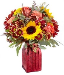 FALL HARVEST BOUQUET<BR><B>FREE NEXT DAY DELIVERY from Flowers All Over.com 