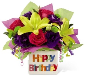 Happiest Birthday<br><b>FREE DELIVERY from Flowers All Over.com