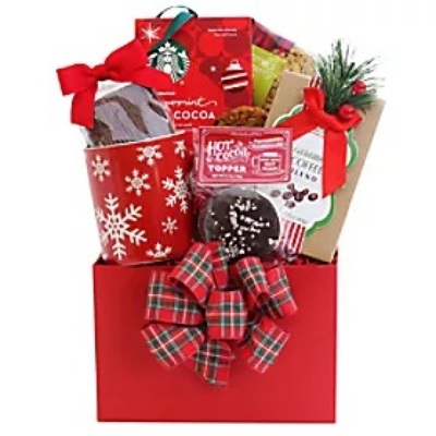 Hot Cocoa Gift Basket<br><b>FREE 2 Day SHIPPING!<b> from Flowers All Over.com 