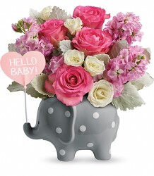 Welcome To The World-Girl<br><b>FREE DELIVERY from Flowers All Over.com 