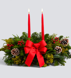 Holiday Blessings Centerpiece<BR><B>FREE 2 DAY DELIVERY from Flowers All Over.com 