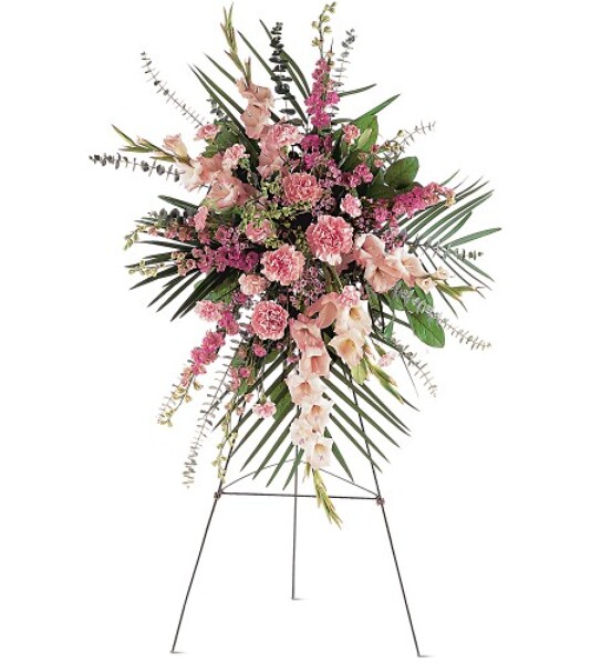 Pink Remembrances<br><b>FREE DELIVERY from Flowers All Over.com 