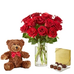 Triple Delight<br><b>Free Next Day Delivery from Flowers All Over.com 