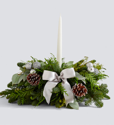 Silver Bells Centerpiece<BR><B>FREE 2 DAY DELIVERY from Flowers All Over.com