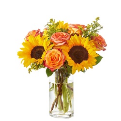 Amber Sunlight Bouquet<br><b>Free Next Day Delivery from Flowers All Over.com 