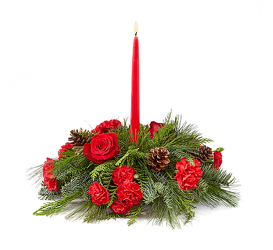 Holiday Centerpiece<br><b>FREE DELIVERY from Flowers All Over.com 