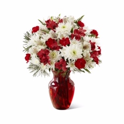 Yuletide Bouquet<BR><B>FREE NEXT DAY DELIVERY from Flowers All Over.com 