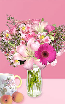 PINK PETALS from Flowers All Over.com 