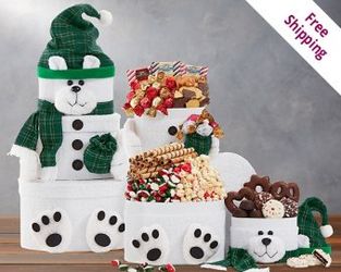 Polar Bear Tower<br><b>FREE SHIPPING! from Flowers All Over.com 