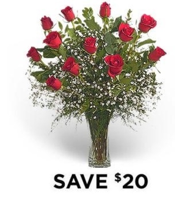 Valentines Roses<br><b>Best Quality Premium Roses from Flowers All Over.com 