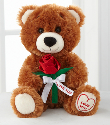 I'll Love You Fur Always Bear<b> from Flowers All Over.com 