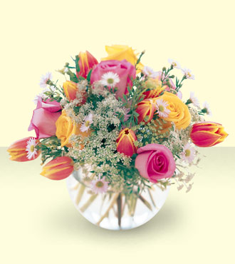 Springtime Jubilee Bouquet<b> from Flowers All Over.com 