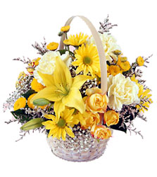 The Flourishing Garden Basket<b> from Flowers All Over.com 