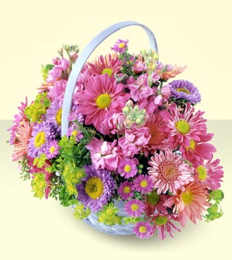 FTD Shades Of Purple Bouquet from Flowers All Over.com 