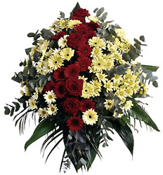 Funeral Spray from Flowers All Over.com 