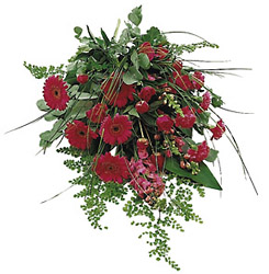 Denmark- Funeral Spray from Flowers All Over.com 