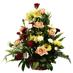 Hungary- Arrangement of Cut Flowers from Flowers All Over.com 