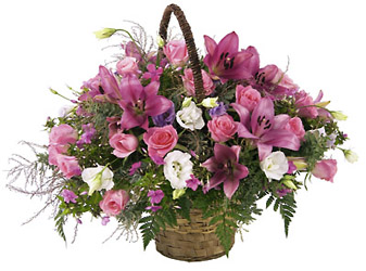 Israel- Arrangement in Pink from Flowers All Over.com 