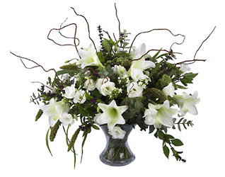 Israel- White Festive Bouquet from Flowers All Over.com 