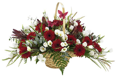 Israel- Obelisk Basket from Flowers All Over.com 